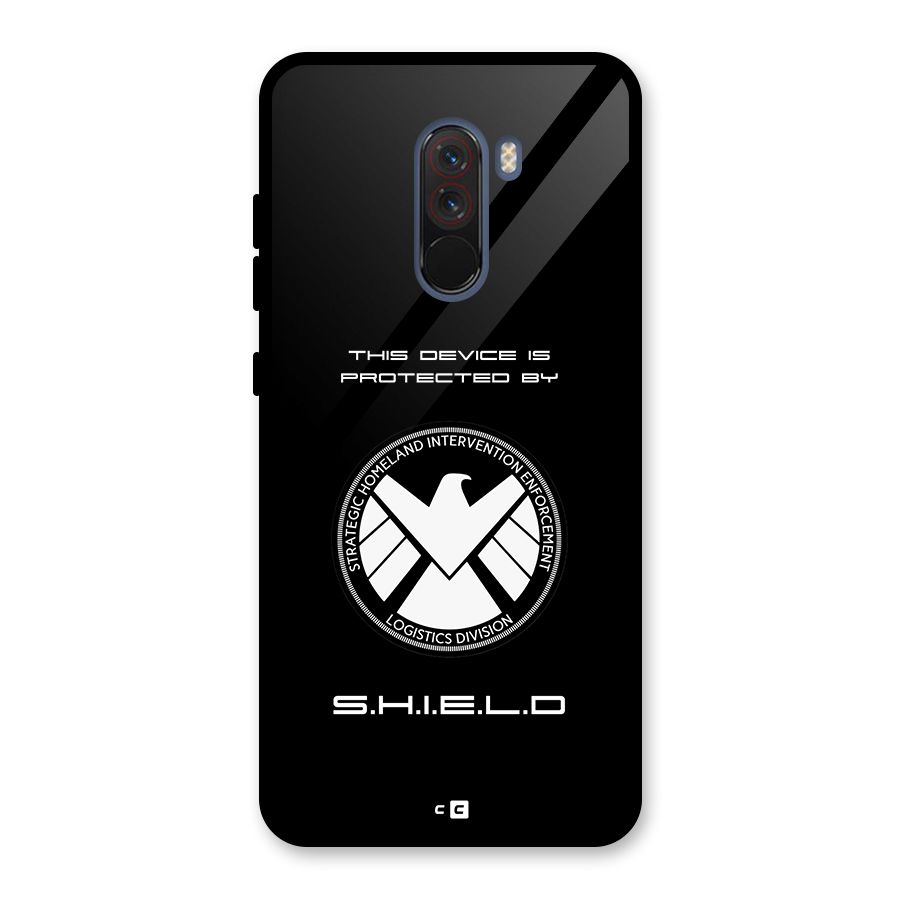 Protected Device Glass Back Case for Poco F1