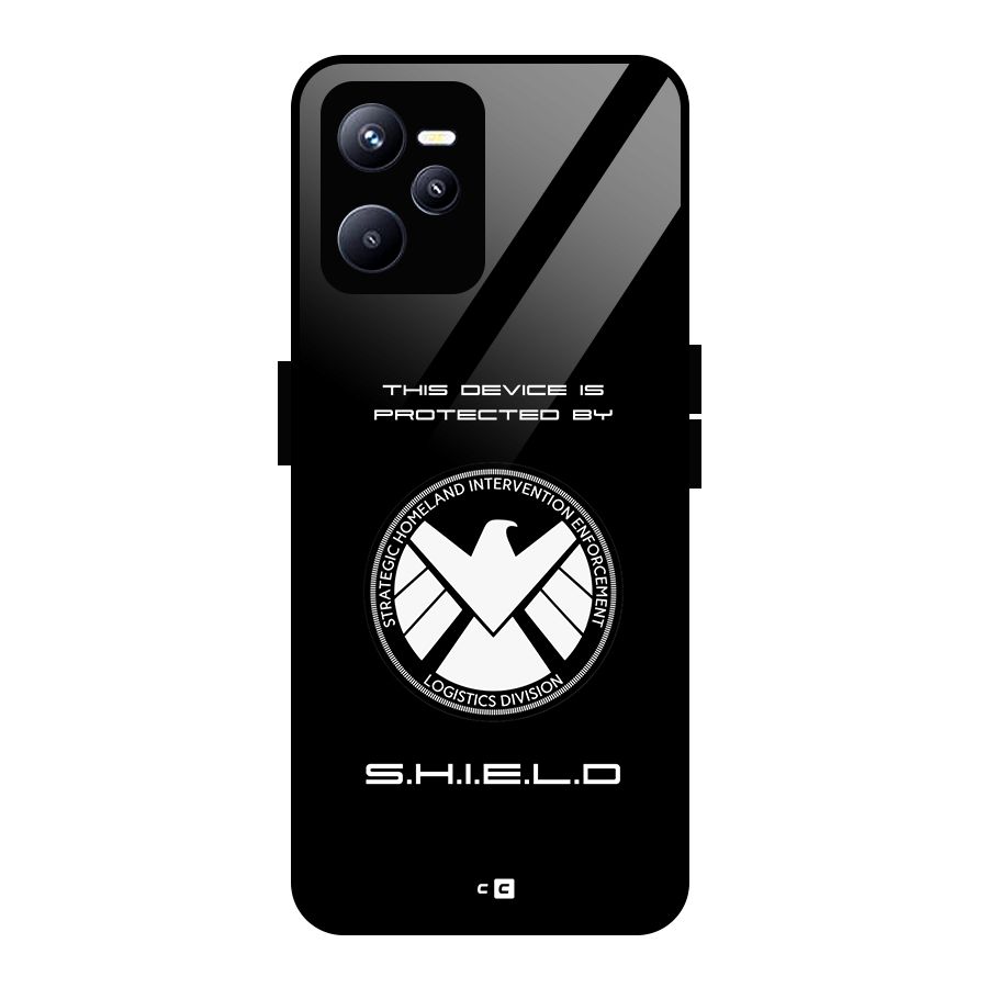 Protected Device Glass Back Case for Realme C35
