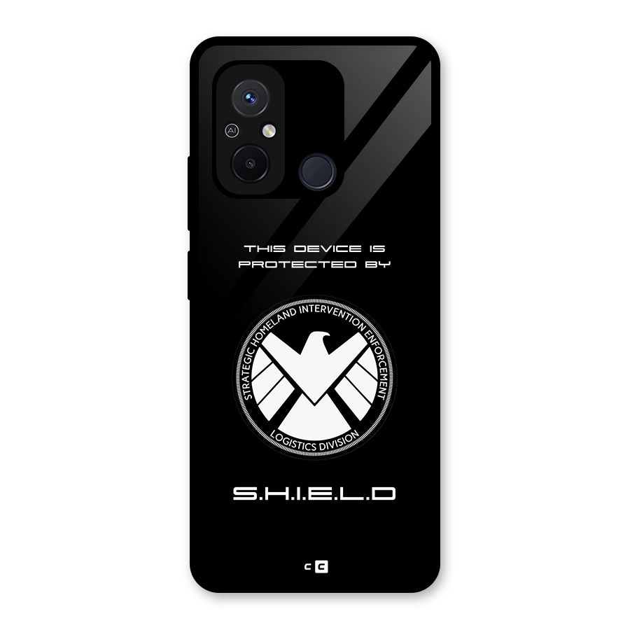 Protected Device Glass Back Case for Redmi 12C