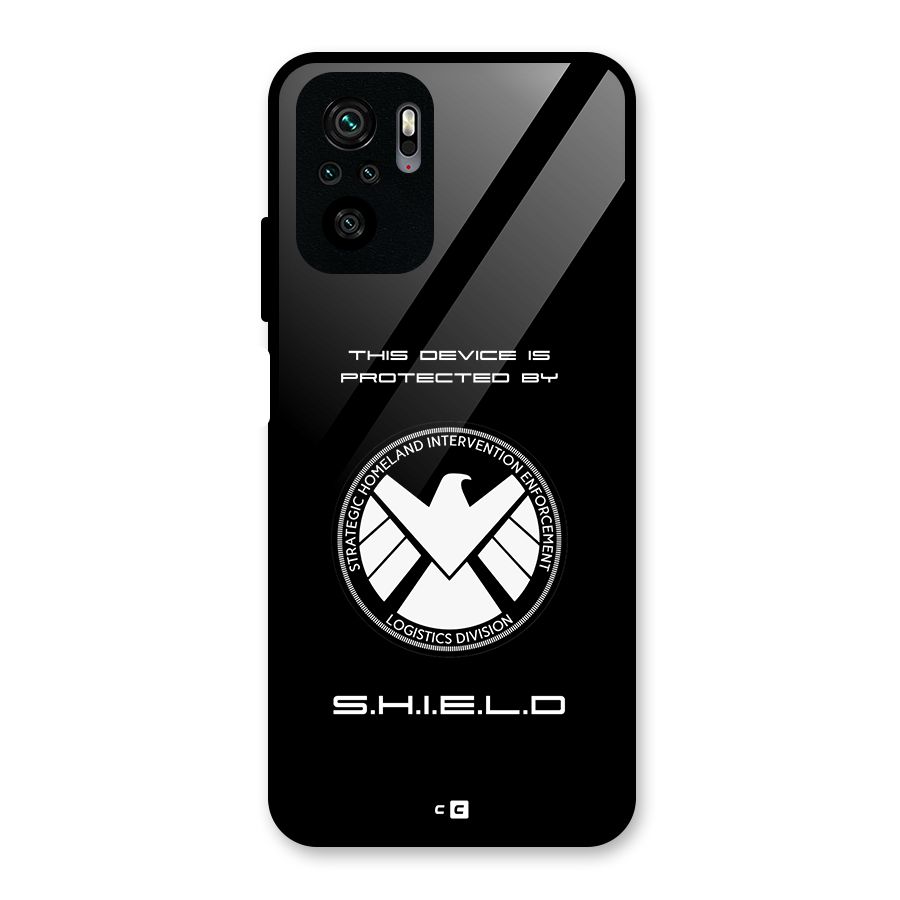 Protected Device Glass Back Case for Redmi Note 10S