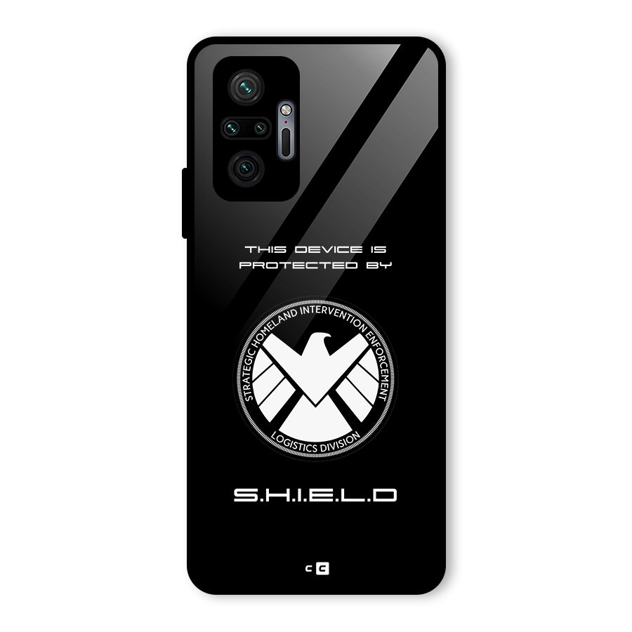 Protected Device Glass Back Case for Redmi Note 10 Pro