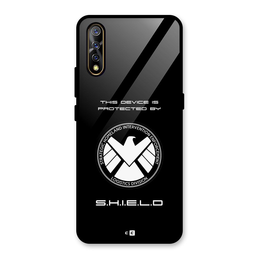 Protected Device Glass Back Case for Vivo S1