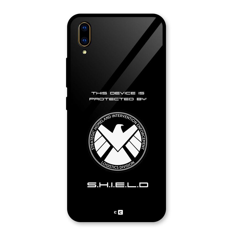 Protected Device Glass Back Case for Vivo V11 Pro
