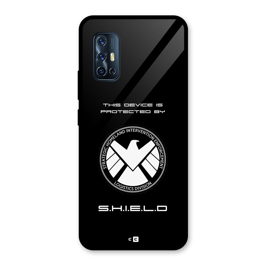Protected Device Glass Back Case for Vivo V17