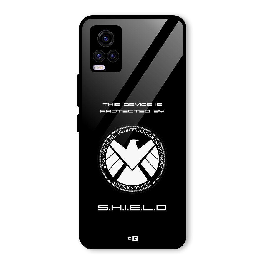 Protected Device Glass Back Case for Vivo V20