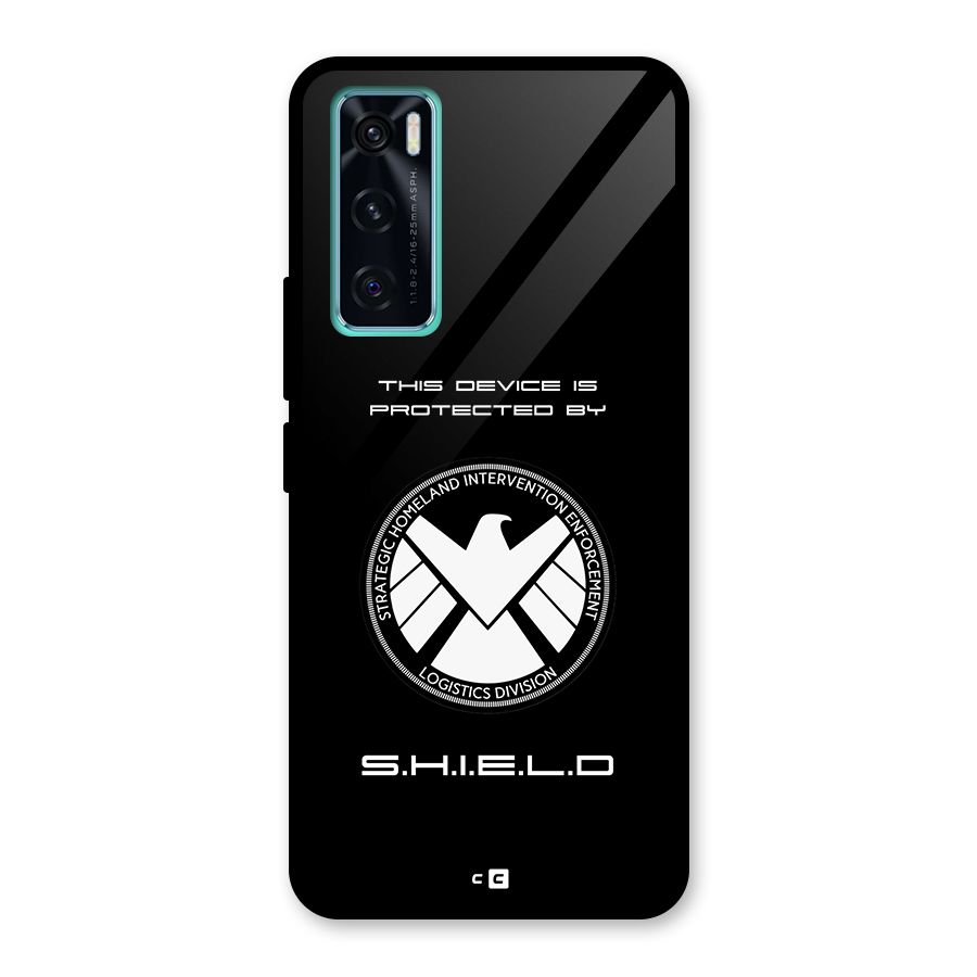 Protected Device Glass Back Case for Vivo V20 SE