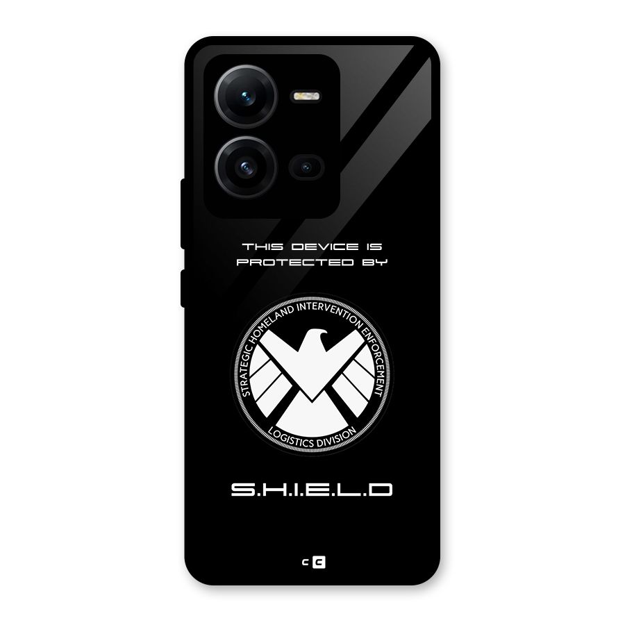 Protected Device Glass Back Case for Vivo V25