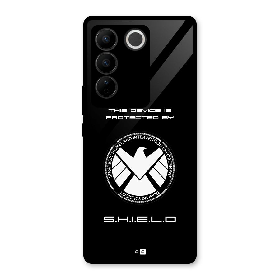 Protected Device Glass Back Case for Vivo V27
