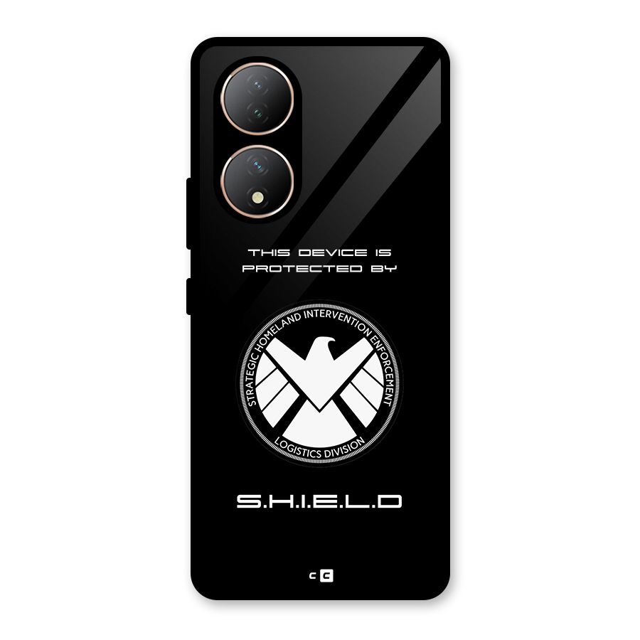 Protected Device Glass Back Case for Vivo Y100