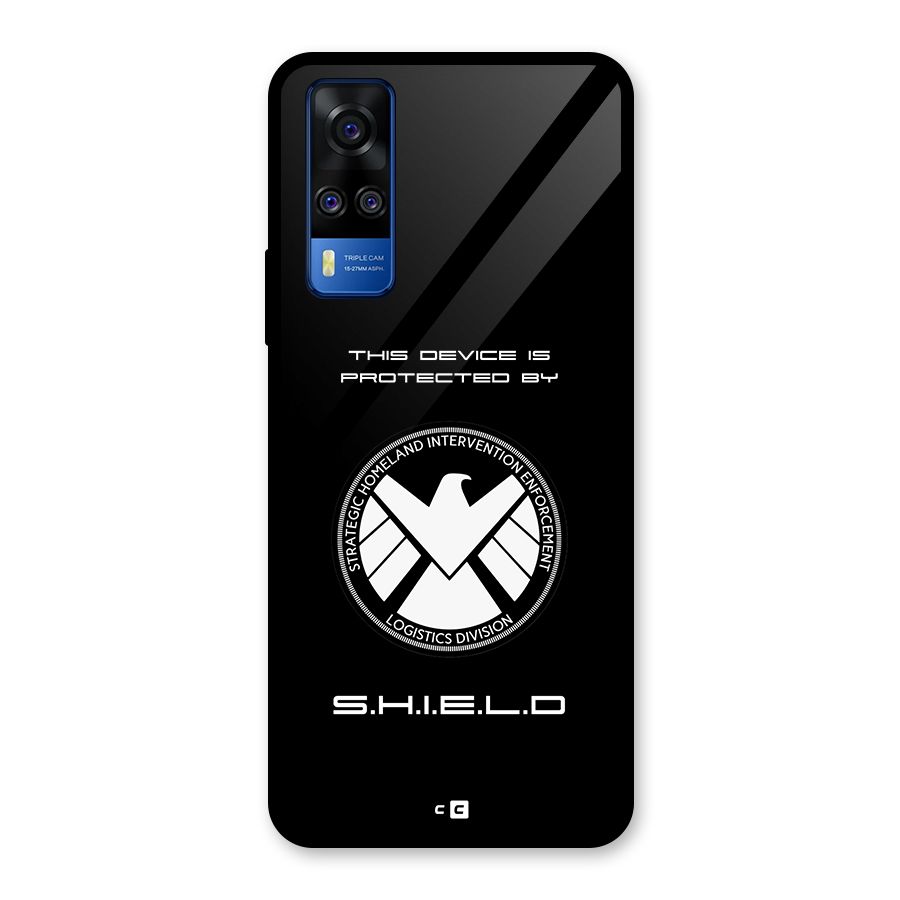 Protected Device Glass Back Case for Vivo Y31