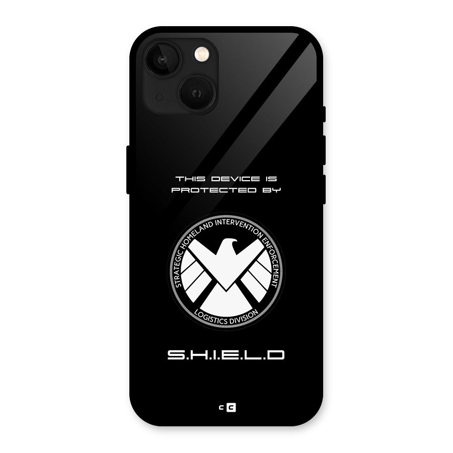 Protected Device Glass Back Case for iPhone 13