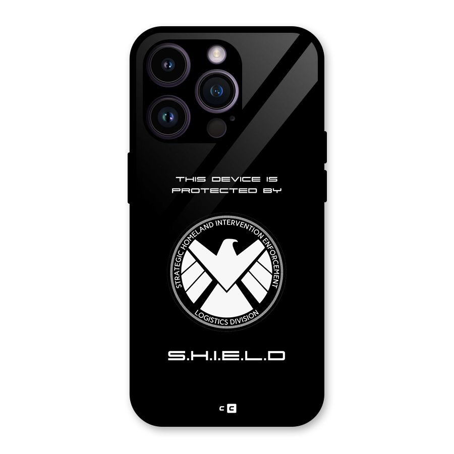 Protected Device Glass Back Case for iPhone 14 Pro