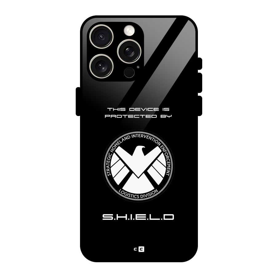 Protected Device Glass Back Case for iPhone 15 Pro Max