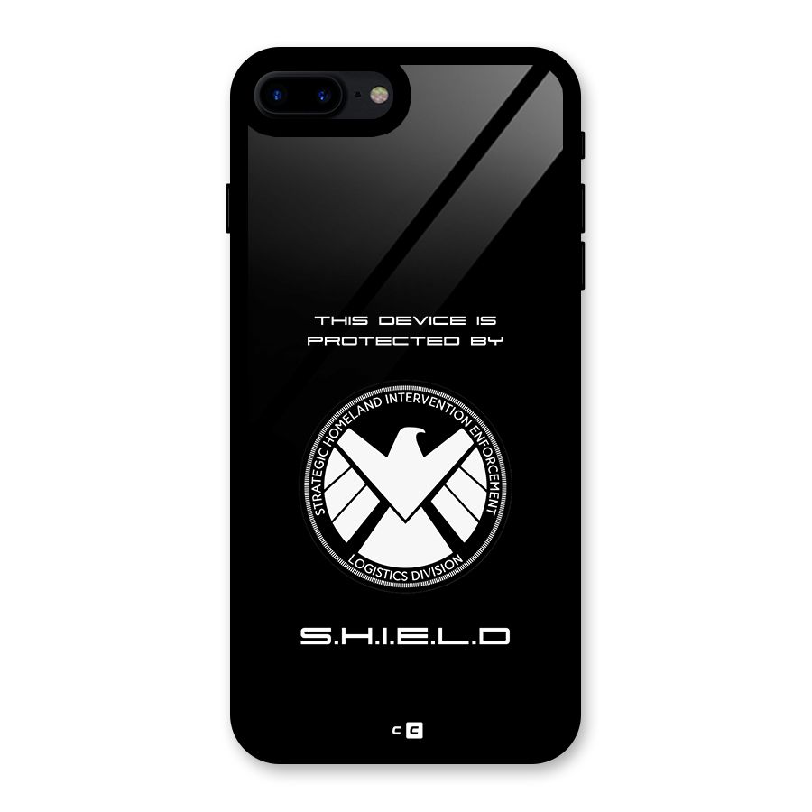 Protected Device Glass Back Case for iPhone 8 Plus