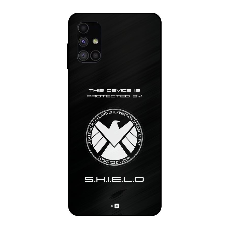 Protected Device Metal Back Case for Galaxy M51