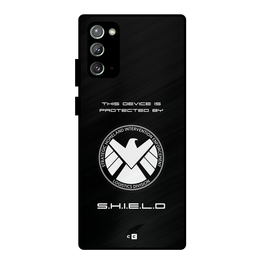 Protected Device Metal Back Case for Galaxy Note 20