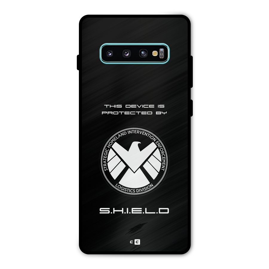Protected Device Metal Back Case for Galaxy S10 Plus