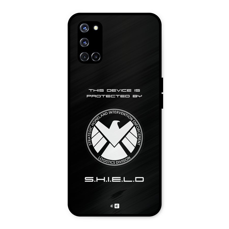 Protected Device Metal Back Case for Oppo A52