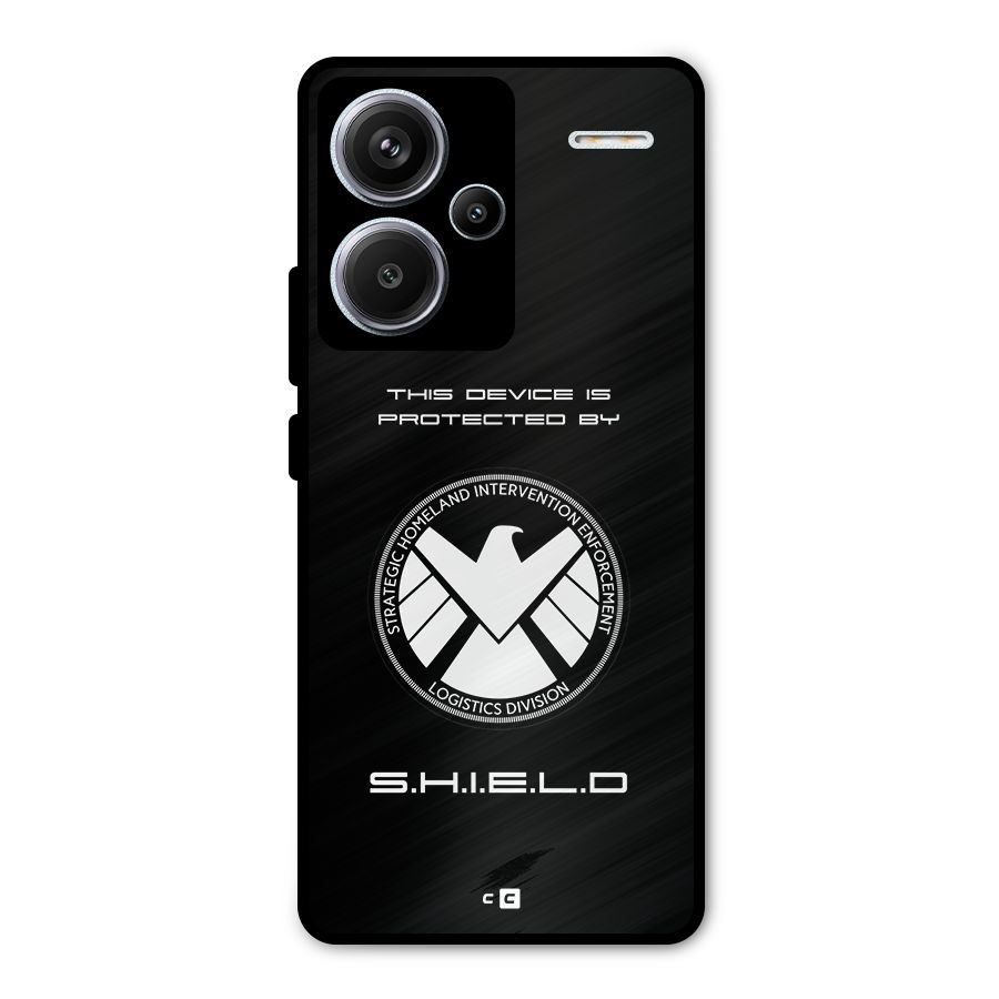 Protected Device Metal Back Case for Redmi Note 13 Pro Plus