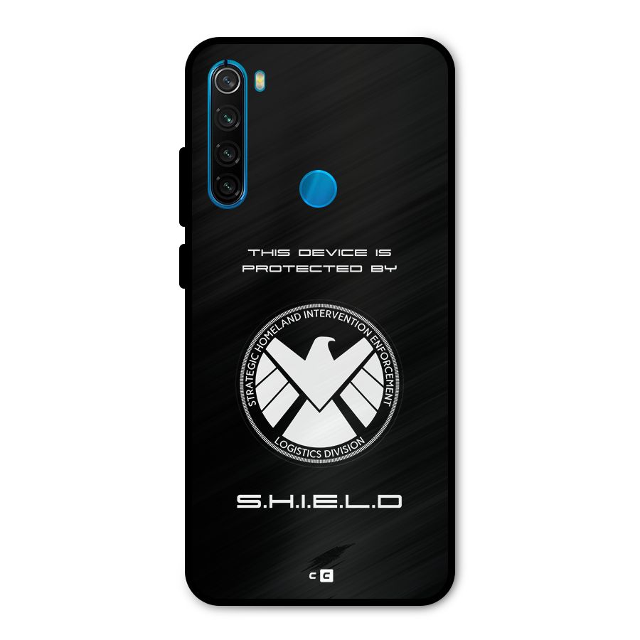 Protected Device Metal Back Case for Redmi Note 8