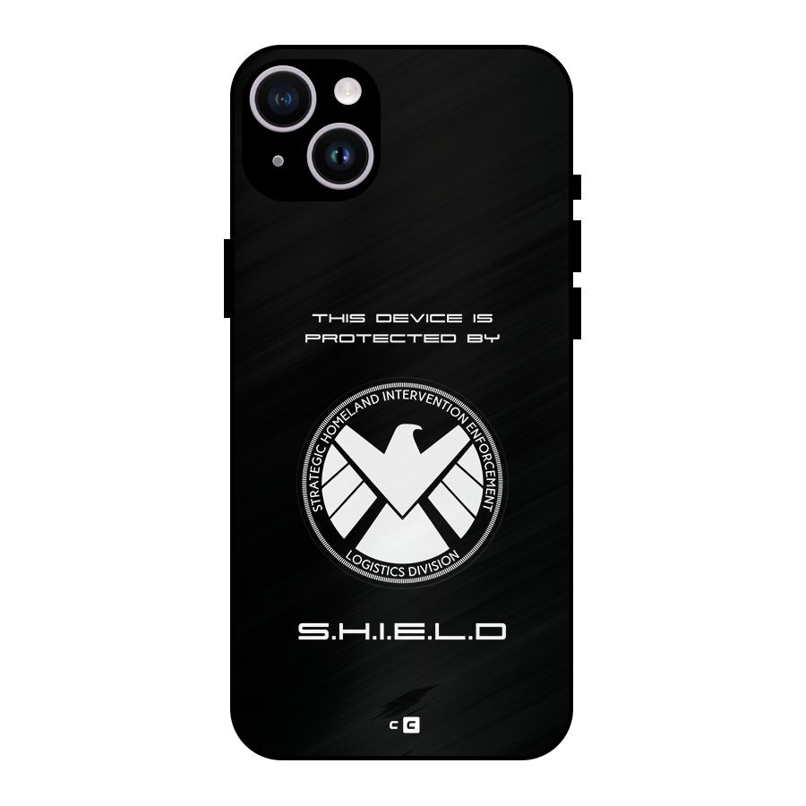 Protected Device Metal Back Case for iPhone 14 Plus