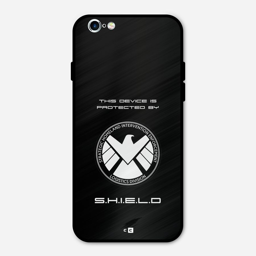 Protected Device Metal Back Case for iPhone 6 6s