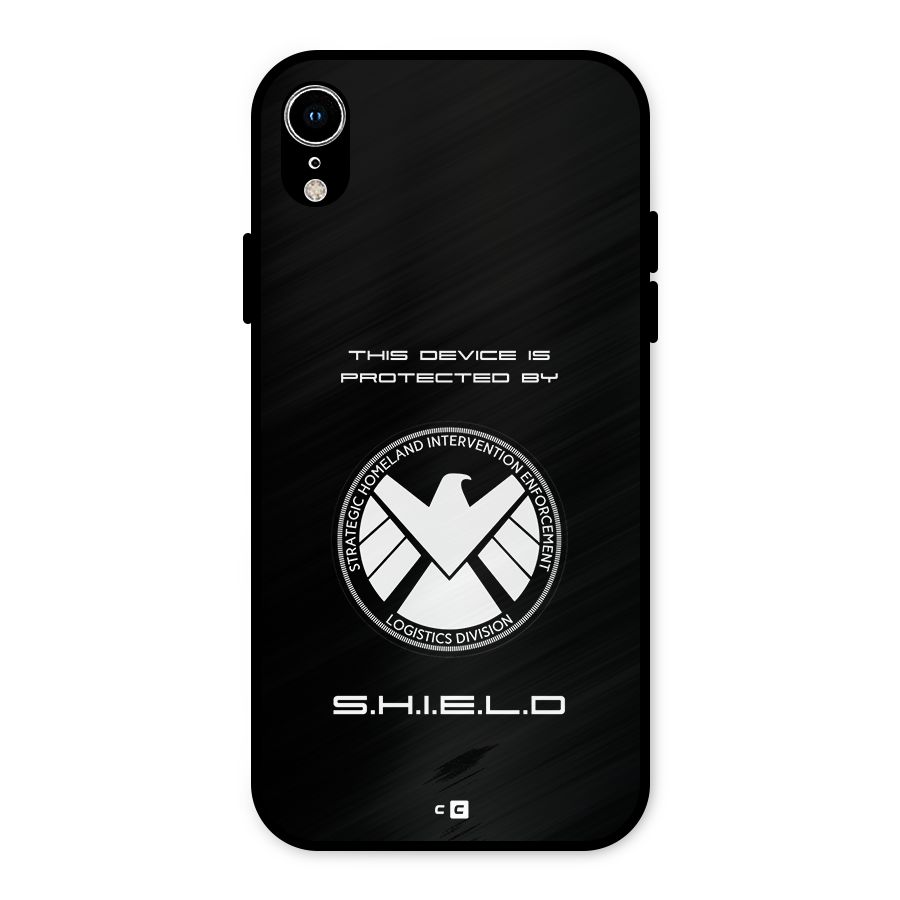 Protected Device Metal Back Case for iPhone XR