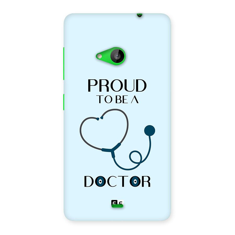 Proud 2B Doctor Back Case for Lumia 535