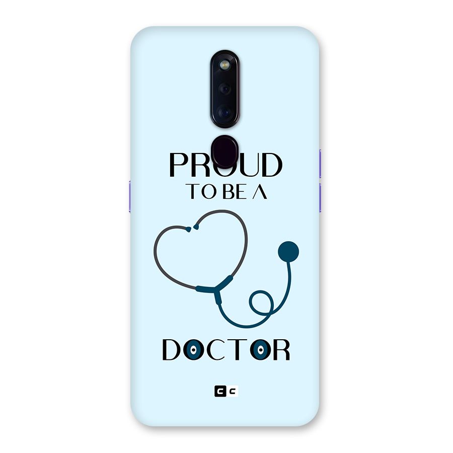 Proud 2B Doctor Back Case for Oppo F11 Pro