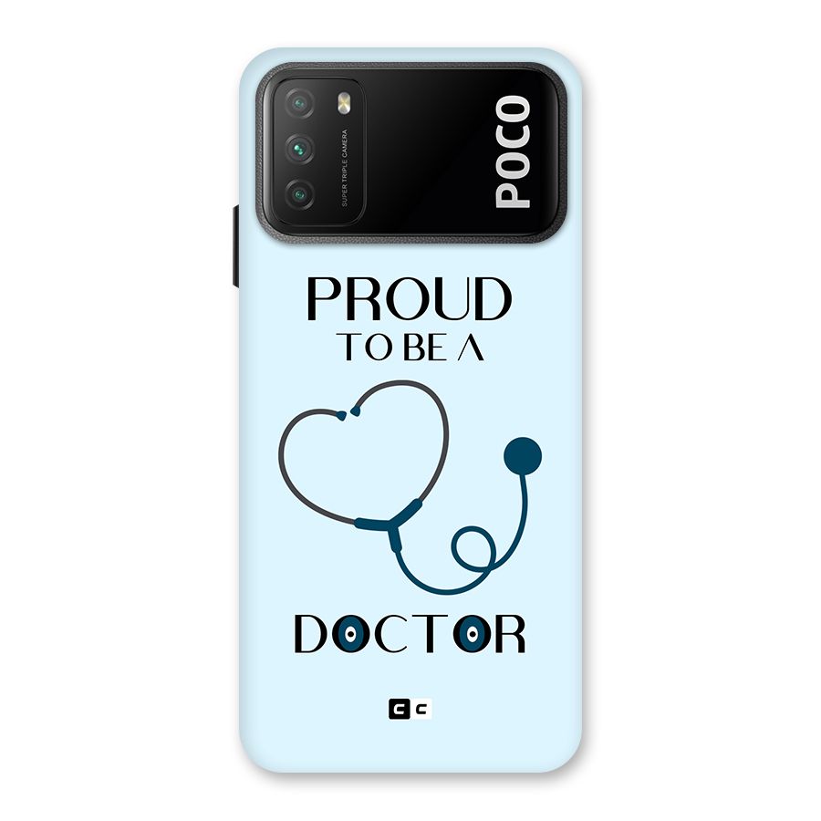Proud 2B Doctor Back Case for Poco M3