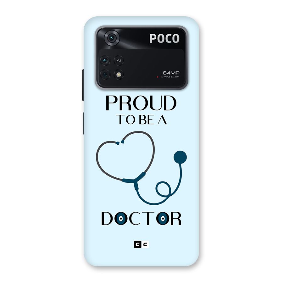 Proud 2B Doctor Back Case for Poco M4 Pro 4G
