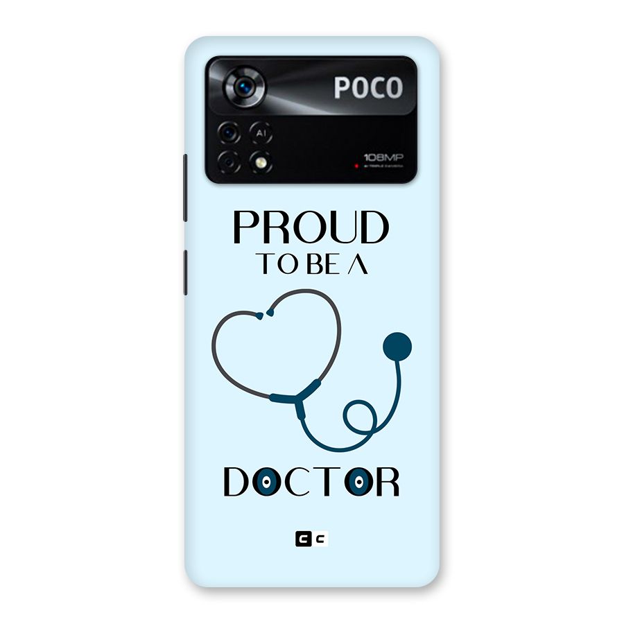 Proud 2B Doctor Back Case for Poco X4 Pro 5G