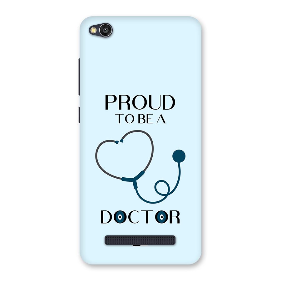 Proud 2B Doctor Back Case for Redmi 4A
