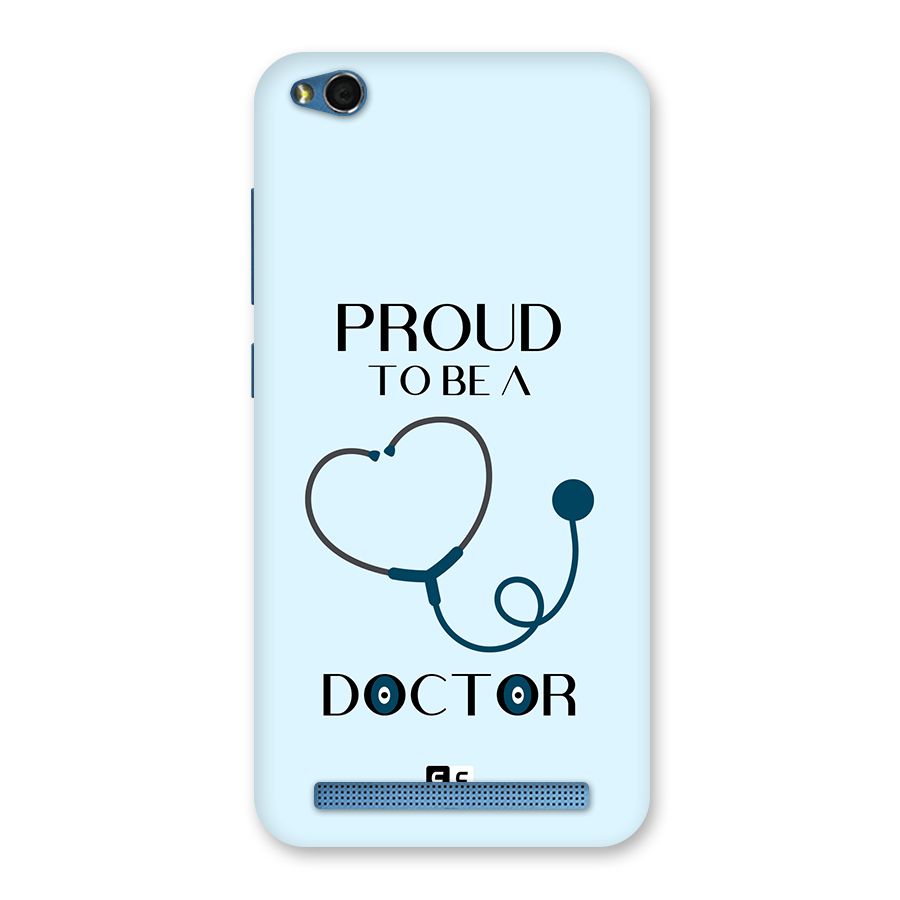Proud 2B Doctor Back Case for Redmi 5A