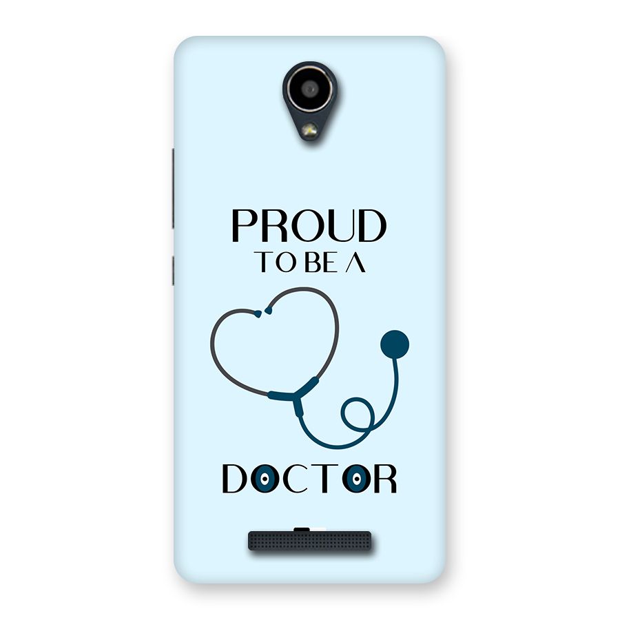 Proud 2B Doctor Back Case for Redmi Note 2