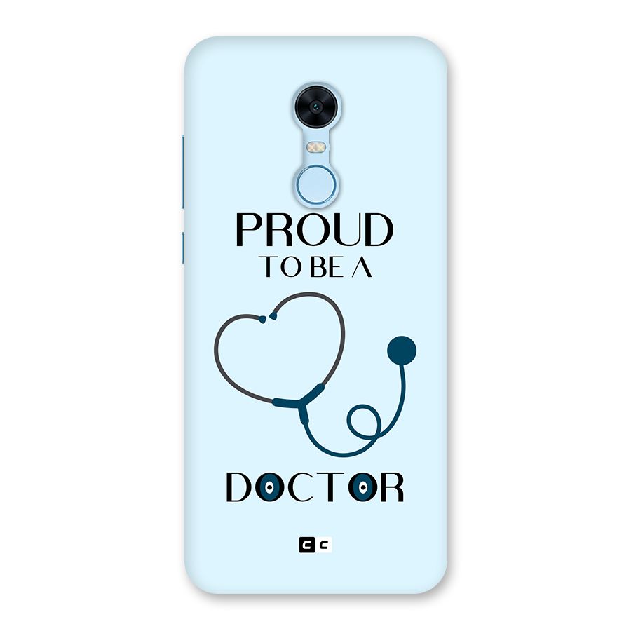 Proud 2B Doctor Back Case for Redmi Note 5
