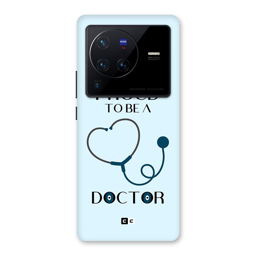 Proud 2B Doctor Back Case for Vivo X80 Pro