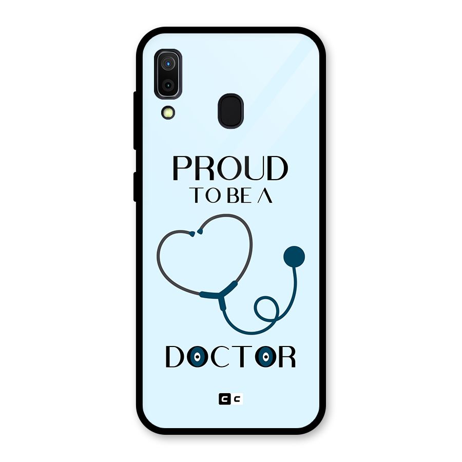 Proud 2B Doctor Glass Back Case for Galaxy A30