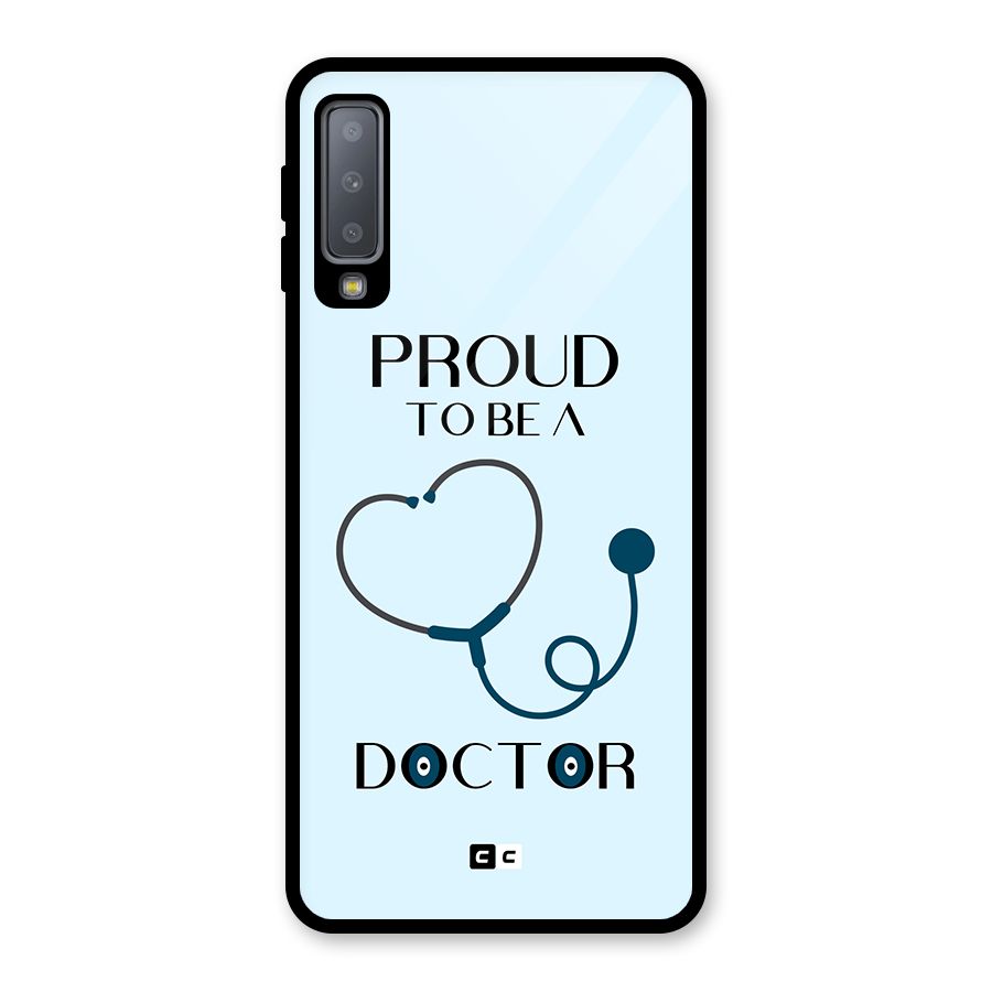 Proud 2B Doctor Glass Back Case for Galaxy A7 (2018)