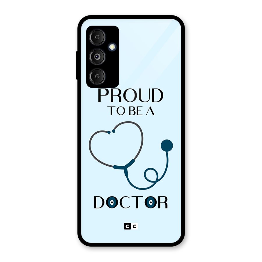 Proud 2B Doctor Glass Back Case for Galaxy M14 5G