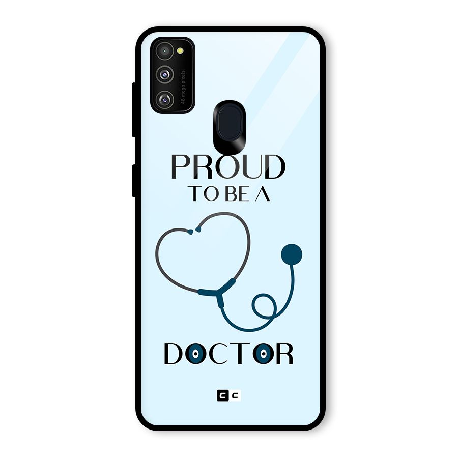 Proud 2B Doctor Glass Back Case for Galaxy M30s