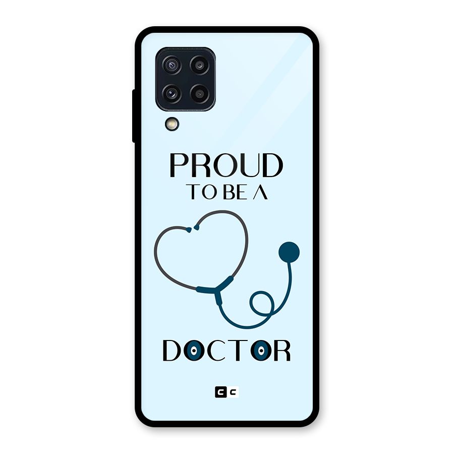 Proud 2B Doctor Glass Back Case for Galaxy M32