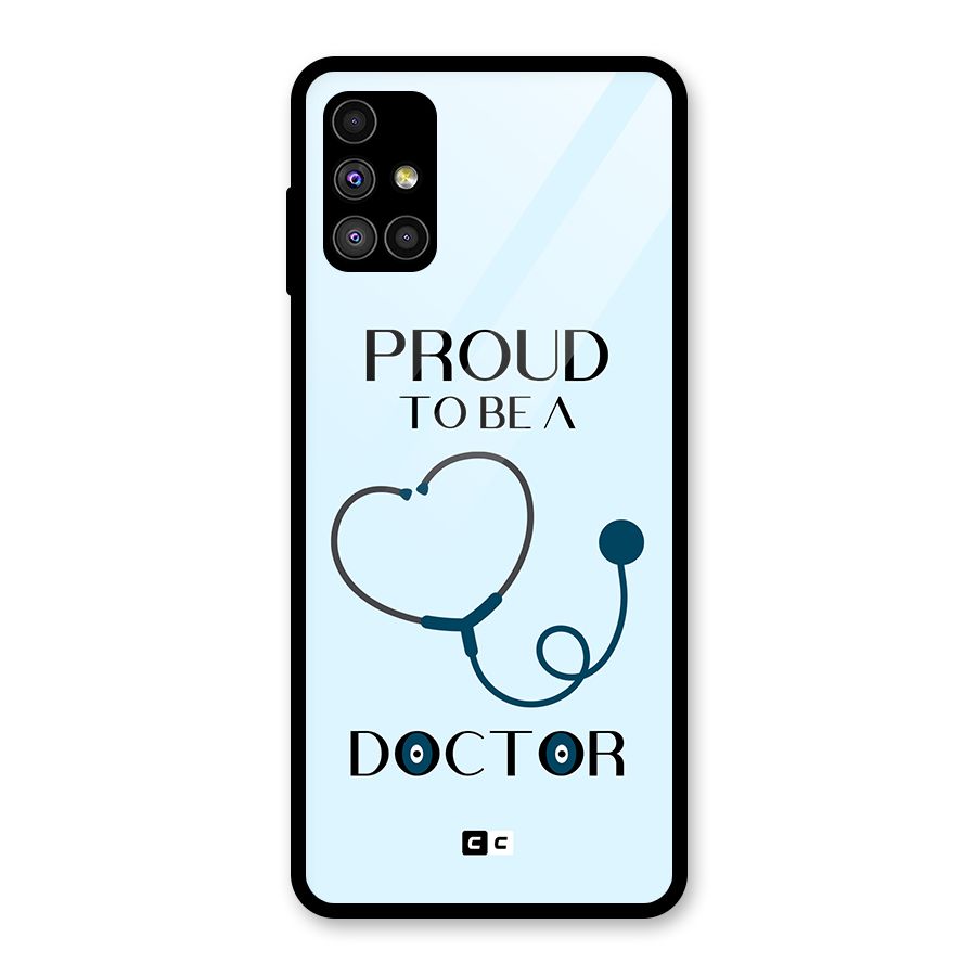 Proud 2B Doctor Glass Back Case for Galaxy M51