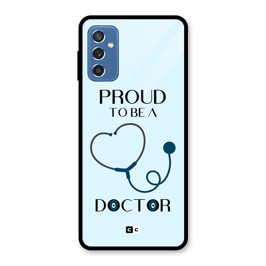 Proud 2B Doctor Glass Back Case for Galaxy M52 5G