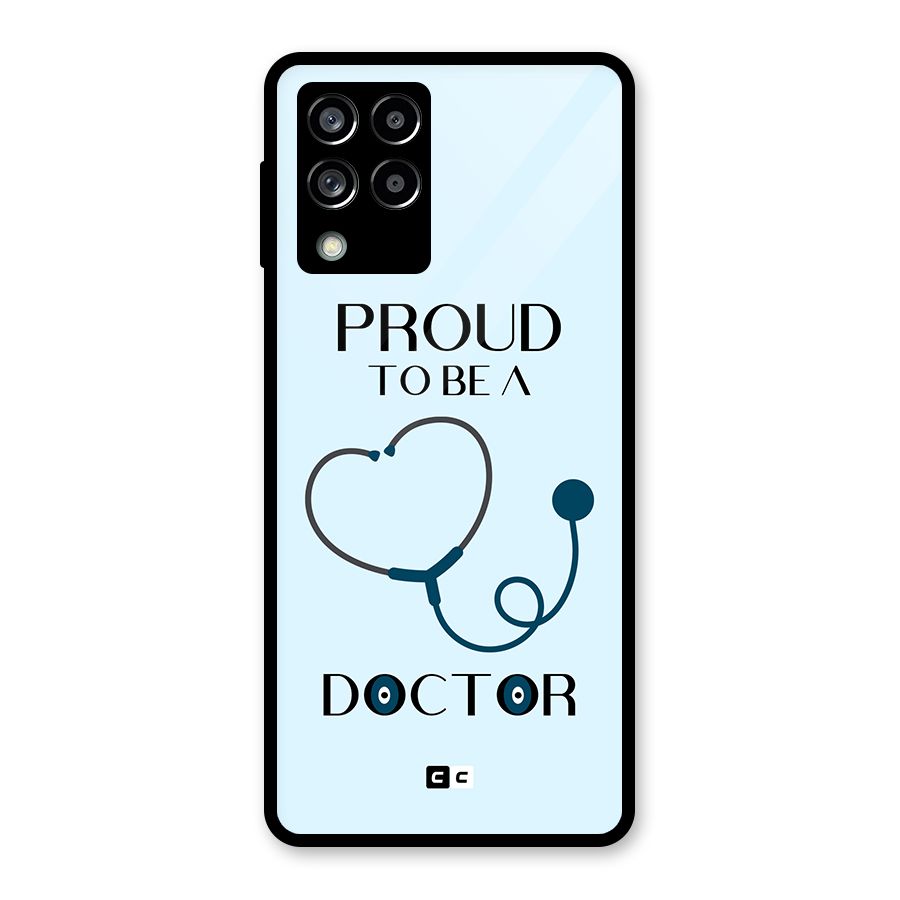 Proud 2B Doctor Glass Back Case for Galaxy M53 5G