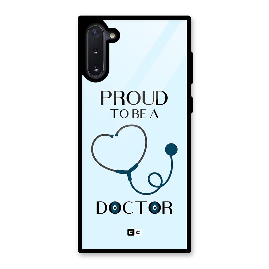 Proud 2B Doctor Glass Back Case for Galaxy Note 10