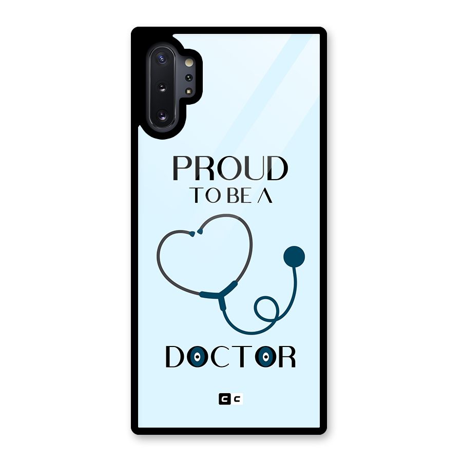 Proud 2B Doctor Glass Back Case for Galaxy Note 10 Plus