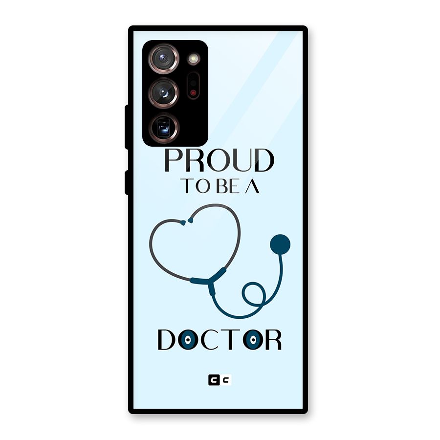 Proud 2B Doctor Glass Back Case for Galaxy Note 20 Ultra