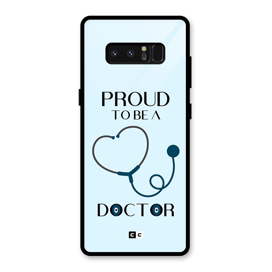 Proud 2B Doctor Glass Back Case for Galaxy Note 8