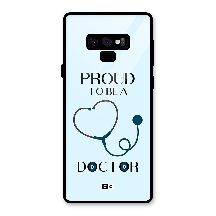 Proud 2B Doctor Glass Back Case for Galaxy Note 9